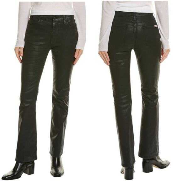 Hudson Blair High Rise Bootcut Jeans Black Crown Size 24 NWT $225 MSRP - Picture 1 of 7